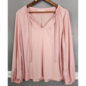 bella dahl Blouse Long Sleeve Pink S